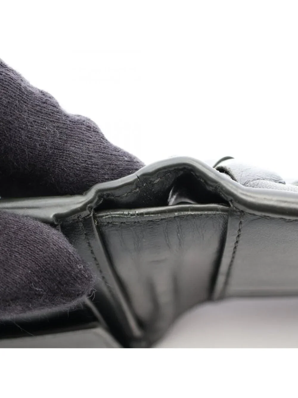 Bottega Veneta Bifold Wallet Intrecciato Black Leather